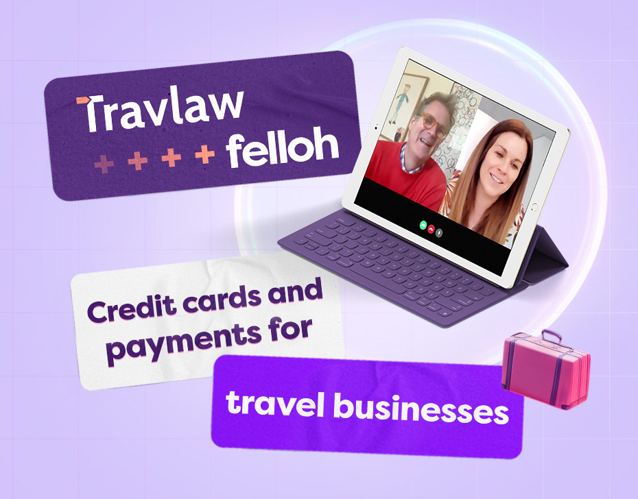 Credit cards and other payments for travel companies